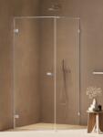 NEW TRENDY Oxia cabină de duș 120x70 cm dreptunghiular crom luciu/sticlă transparentă AXJ-0059 (AXJ0059)