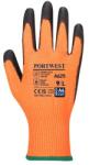  Mănuși de protecție, HPPE, reflectorizante, rezistente la tăieturi, mărimea S „Cut 5, portocaliu A625O8RS (A625O8RS)