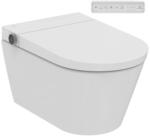 Ideal Standard Set vas WC suspendat Ideal Standard i. life E RimLS cu functie de bideu electric si capac softclose alb lucios (K875501)