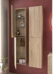 Gala Dulap coloana mediu Gala Canaletto suspendat lemn bej mat 1 usa batanta 35 cm (G3808543)