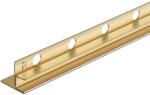 BALNEO Profil inclinat dreapta pentru sticla Balneo Floor Strips 170 cm finisaj auriu periat (D0101030102-2)