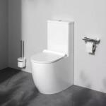 AM.PM Set vas WC pe pardoseala AM. PM Like Aquaspin cu capac softclose alb lucios si rezervor aparent (CLA8600SC)