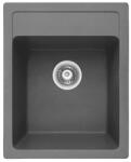 Inter Ceramic Chiuveta compozit Inter Ceramic finisaj granit gri 40x50 cm (4050 GRAY) Chiuveta