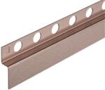 BALNEO Profil inclinat stanga pentru perete Balneo Floor Strips 120 cm finisaj cupru periat (D0101040201-1)