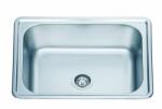 Inter Ceramic Chiuveta inox Inter Ceramic cu o cuva finisaj inox lucios 63.5x46.5 cm (6346) Chiuveta
