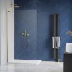 Radaway Paravan de dus tip Walk-in Radaway Modo SL II auriu periat-transparent 110 cm sticla securizata 8 mm stanga (10319114-99-01L)