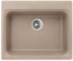 Inter Ceramic Chiuveta compozit Inter Ceramic finisaj granit nisip 62x52cm fara picurator (8106 SAND) Chiuveta