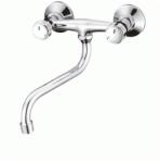 Inter Ceramic Baterie bucatarie dubla comanda Inter Ceramic Quick finisaj crom lucios (5015873 7116)