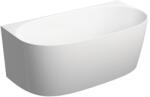 Omnires Cada freestanding compozit Omnires Valencia M+ BTW finisaj alb lucios 148x77 cm (VALENCIA148SWPBP) - neakaisa