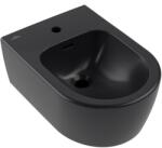 Villeroy&Boch Bideu suspendat Villeroy&Boch Skyla cu finisaj negru mat - Pure Black CeramicPlus (448200R7)