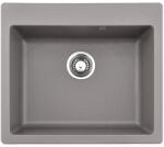 Inter Ceramic Chiuveta compozit Inter Ceramic finisaj granit gri 57x50 cm (8304 GREY) Chiuveta