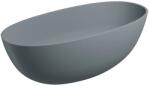 Omnires Cada freestanding compozit Omnires Shell M+ finisaj gri mat cenusa 160x75 cm (SHELLWWAG)