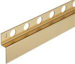 BALNEO Profil inclinat stanga pentru perete Balneo Floor Strips 120 cm finisaj auriu periat (D0101030201-1)