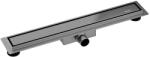 BALNEO Set rigola dus plus capac Balneo Duplex Next finisaj Gun Metal 70 cm (A0101100102-2)