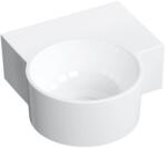 Omnires Lavoar suspendat Omnires Ovo M+ finisaj alb lucios 34 cm dreapta (OVO335UWPBP) - neakaisa