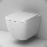 AM.PM Set vas WC suspendat AM. PM Gem AquaSpin rimless cu capac softclose alb lucios (CGA1901SC)