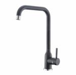 Inter Ceramic Baterie bucatarie monocomanda Inter Ceramic finisaj gri-granit mat (7107005 GREY)