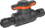 GARDENA Micro-Drip-System elzáró/szabályozó szelep 13mm (1/2) (szürke/narancs, 2 db, 2023-as modell) (13207-20) (13207-20)