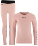 Craft Set lenjerie termică pentru copii Core Warm Baselayer Junior Charm/Dark Plum 146 cm