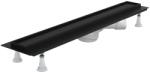 Schedline Regular Line lineáris lefolyó 90 cm fekete SOLPLC-90080 (SOLPLC90080)