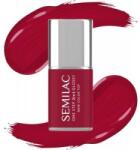 Semilac One Step Glossy 3in1 Hybrid Nail Polish S575 Dark Red 7 ml