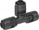 GARDENA Micro-Drip-System T-darab 13mm (1/2), csatlakozás (sötétszürke, 2 db, 2023-as modell) (13201-20) (13201-20) - aqua