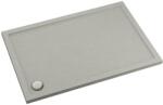 Schedline Sharper téglalap alakú zuhanytálca 120x80 cm cement 3S. S1P-80120/CT/ST (3SS1P80120CTST)