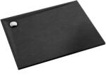 Schedline Libra Black Stone téglalap alakú zuhanytálca 160x90 cm fekete 3SP. L1P-90160/C/ST (3SPL1P90160CST)