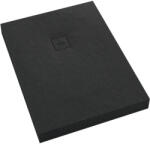 Schedline Nonlimits Black Stone téglalap alakú zuhanytálca 180x100 cm fekete 3ST. N1P-100180/C/ST-M1/C/ST (3STN1P100180CSTM1CST)