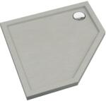 Schedline Sharper Cement Stone téglalap alakú zuhanytálca 80x80 cm cement 3S. S1PK-8080/CT/ST (3SS1PK8080CTST)