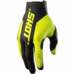 Shot Mănuși motocross Shot Lite Skin galben fluo (SHOA04-13A-B04)