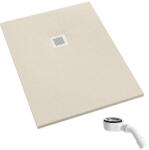 Schedpol Kalait Cashmere Stone téglalap alakú zuhanytálca 160x90 cm bézs 3.3121/PK/ST-M2 (33121PKSTM2)