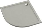 Schedline Sharper Cement Stone félkör alakú zuhanytálca 80x80 cm cement 3S. S1O-8080/CT/ST (3SS1O8080CTST)