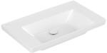 Villeroy & Boch Subway 3.0 mosdótál 80x47 cm négyszögletes beépíthető fehér fényes 4A708301 (4A708301)