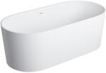 Omnires Ovo M+ térben álló kád 160x75 cm ovális fehér OVO160WWZPBM (OVO160WWZPBM)