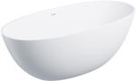 Omnires Shell M+ térben álló kád 160x75 cm ovális fehér SHELLWWZPBM (SHELLWWZPBM)