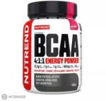 Nutrend Pudră NUTREND BCAA 4: 1: 1 ENERGY, 500 g, zmeură