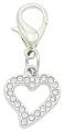PetExpert Charme Heart kutyaékszer 1, 7x1, 6 cm