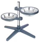 Nunbell Dog Bar Melamin etetőállvány tállal 2x1200ml (010864)
