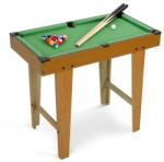  Gyerekeknek készült mini biliárdasztal, Flippy, tartós, könnyen szállítható, 2 ütés, 16 golyó, 120x61x77, 5 cm