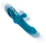  Csiklókaros vibrátor toló funkcióval Bi Stronic Curve - Aquamarine FF
