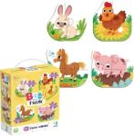 dodo Puzzle 4 In 1 - Ferma Vesela ( 2, 3, 4 Piese) - Dodo (do300686) Puzzle