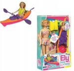 RSTA Papusa Ely Cu Canoe, Vesta De Salvare Si Accesorii - Rs Toys (rs11362) Papusa