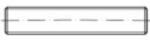 TOOLCRAFT Menetes csap 80 mm, M6, 100 db, TOOLCRAFT