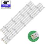  Háttérvilágítás LG 49coll 5+4LED 8db/csomag 4A+4B