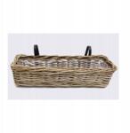 Rattan Art fonott virágcserép, nagy (4007299079157)