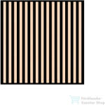 Leziter Akusztikus falpanel Deco II bambusz hatású 60x60x1, 8 cm J01TF15-BAM (J01TF15-BAM)