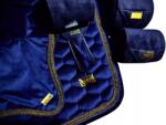 horss equestrian Horss nyeregalátét sokoldalú Velvet Midnight blue sötétkék (69)