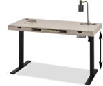 VOX bútor SHIFT elektromos sit-stand íróasztal, 140 cm bézs-fekete