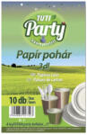  Pohár eldobható papír TUTI Party 3dl 10 darab/csomag